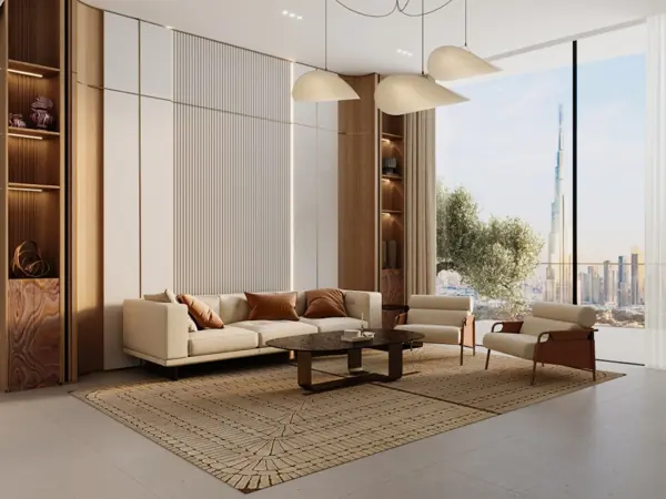 2 Bedroom Royal Suite — Binghatti Skyflame, Majan